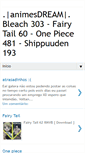 Mobile Screenshot of animes-dream.blogspot.com
