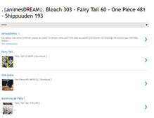 Tablet Screenshot of animes-dream.blogspot.com