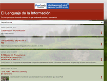 Tablet Screenshot of fyalenguaje.blogspot.com