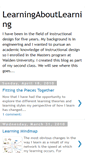 Mobile Screenshot of learningaboutlearningtheory.blogspot.com