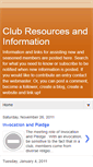 Mobile Screenshot of clubinfoandresources.blogspot.com