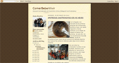 Desktop Screenshot of comerbebervivir.blogspot.com