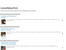 Tablet Screenshot of comerbebervivir.blogspot.com