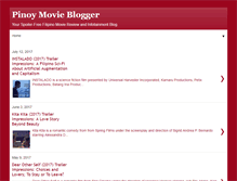 Tablet Screenshot of pinoymovieblogger.blogspot.com