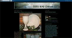 Desktop Screenshot of littlebearclayworks.blogspot.com