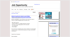 Desktop Screenshot of jopportunity.blogspot.com