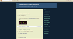 Desktop Screenshot of celebsonline.blogspot.com
