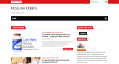 Desktop Screenshot of fadzlinatasirin.blogspot.com