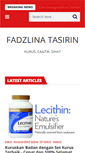Mobile Screenshot of fadzlinatasirin.blogspot.com