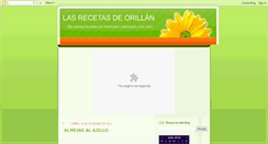 Desktop Screenshot of lasrecetitasdeorillan.blogspot.com