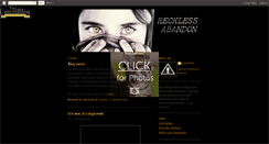 Desktop Screenshot of maniacalmumblings.blogspot.com