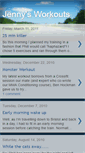 Mobile Screenshot of jensworkouts.blogspot.com
