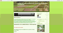 Desktop Screenshot of fundacionparaeldesarrollo.blogspot.com