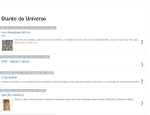 Tablet Screenshot of diantedouniverso.blogspot.com
