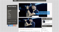 Desktop Screenshot of music-o-movies.blogspot.com