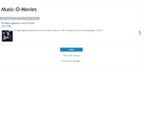 Tablet Screenshot of music-o-movies.blogspot.com