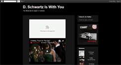 Desktop Screenshot of dschwartziswithyou.blogspot.com