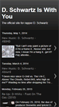 Mobile Screenshot of dschwartziswithyou.blogspot.com