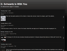 Tablet Screenshot of dschwartziswithyou.blogspot.com