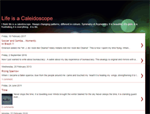 Tablet Screenshot of lifeisacaleidoscope.blogspot.com