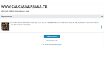 Tablet Screenshot of caucasiaurbana.blogspot.com