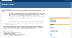 Desktop Screenshot of davidandrada.blogspot.com
