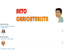 Tablet Screenshot of netocaricaturista.blogspot.com