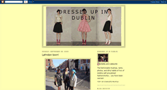 Desktop Screenshot of dressedupindublin.blogspot.com