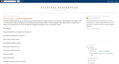 Desktop Screenshot of culturalsubterfuge.blogspot.com