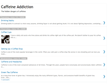 Tablet Screenshot of coffeeaddic.blogspot.com
