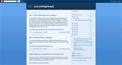 Desktop Screenshot of lincolnhighwayil.blogspot.com
