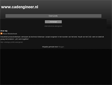 Tablet Screenshot of cadengineernl.blogspot.com