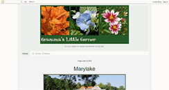 Desktop Screenshot of grammaslittlecorner.blogspot.com