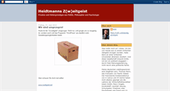 Desktop Screenshot of heidtmannszweitgeist.blogspot.com
