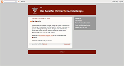 Desktop Screenshot of nechdiedesign.blogspot.com