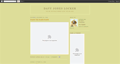 Desktop Screenshot of davy-jones-locker.blogspot.com