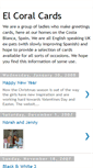 Mobile Screenshot of elcoralcards.blogspot.com