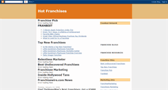 Desktop Screenshot of hotfranchises.blogspot.com