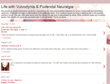 Tablet Screenshot of lifewithvulvodynia.blogspot.com