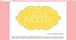 Desktop Screenshot of littlepuddlescustomjewellery.blogspot.com