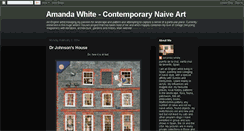 Desktop Screenshot of amandawhite-contemporarynaiveart.blogspot.com