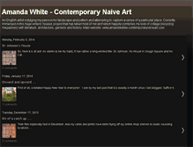 Tablet Screenshot of amandawhite-contemporarynaiveart.blogspot.com