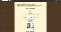 Desktop Screenshot of meexam.blogspot.com