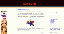 Desktop Screenshot of juegos-mario.blogspot.com
