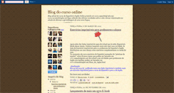 Desktop Screenshot of blog-do-curso.blogspot.com