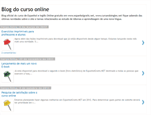 Tablet Screenshot of blog-do-curso.blogspot.com