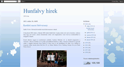 Desktop Screenshot of hunfalvyhirek.blogspot.com