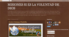 Desktop Screenshot of misionessieslavoluntaddedios.blogspot.com