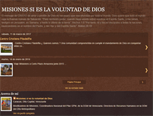 Tablet Screenshot of misionessieslavoluntaddedios.blogspot.com