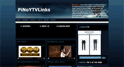 Desktop Screenshot of pinoytvlinks.blogspot.com